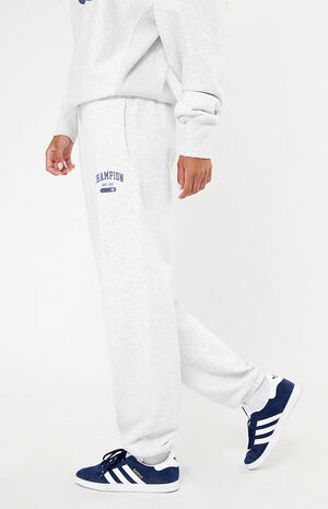 Gray Reverse Weave Sweatpants image number 3