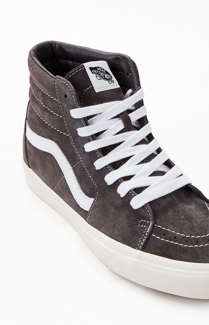 Vans Dark Gray UA Sk8-HI Pig Suede 