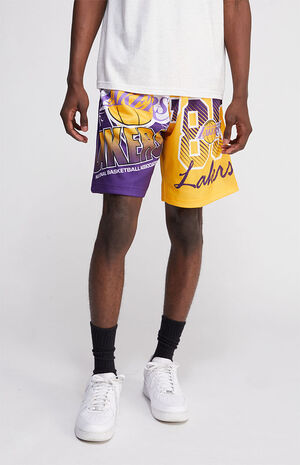 Just Don Shorts Los Angeles Lakers Road 1996