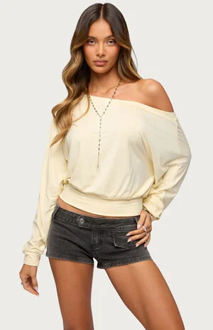 Caisynne Off Shoulder Top image number 1