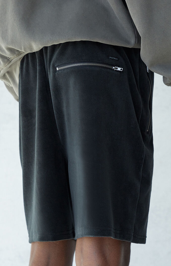 Cavi Velour Drop Shorts