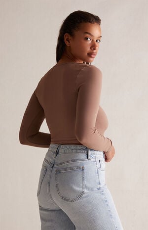 Seamless Long Sleeve Top image number 4