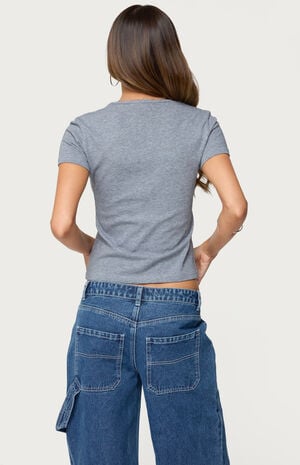 Nikkey Semi Sheer T-Shirt image number 3