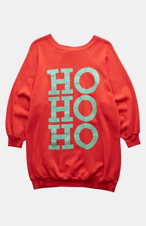 80s HO HO HO Crew Neck Sweatshirt image number 1