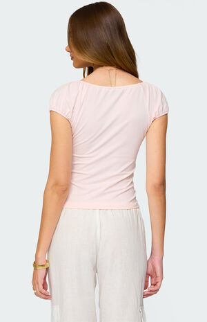 Oleana Gathered Bust Top image number 5