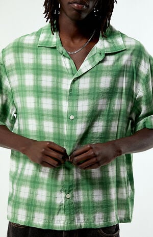 Green Plaid Hanson Short Sleeve Shirt image number 2