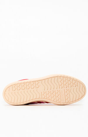 Women's Red VL Court Bold Sneakers image number 4