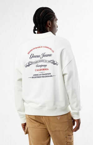 Rugby Oversized Crew Neck Sweatshirt image number 4