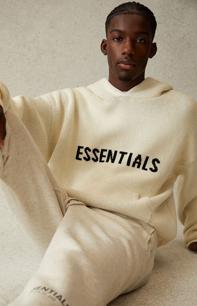 Essentials cream jumper 2025