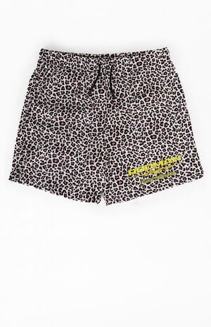 Cheetah Mesh Shorts