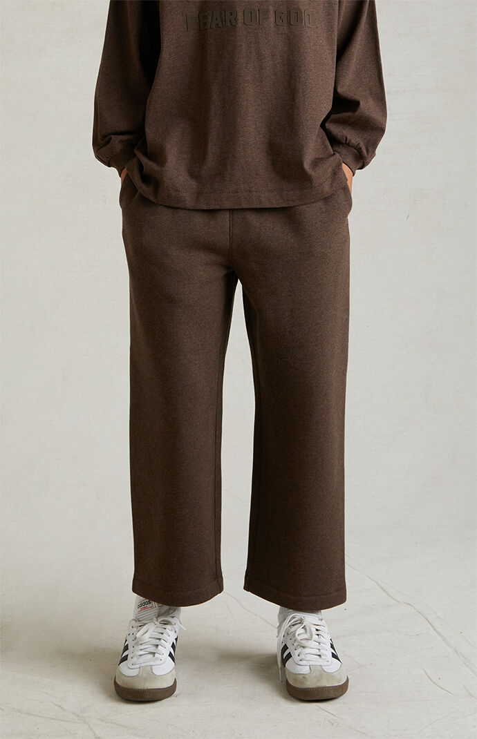 Kids Fear of God Essentials Heather Wood Lounge Sweatpants