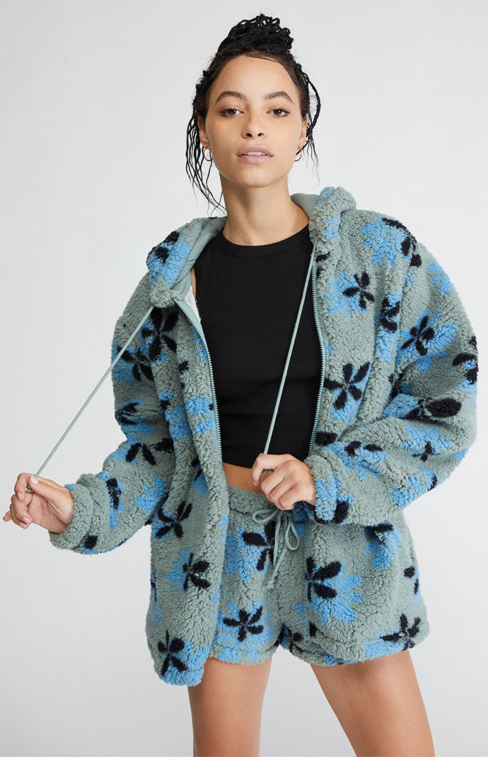 Pacsun sherpa store hoodie