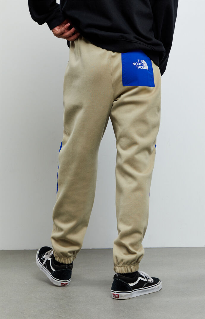 the north face mixed panel sweatpants