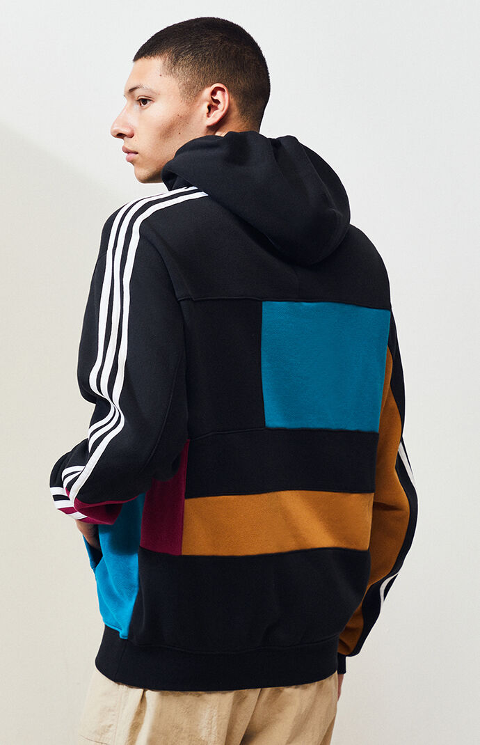 Adidas asymmetrical blocked pullover hoodi 2025