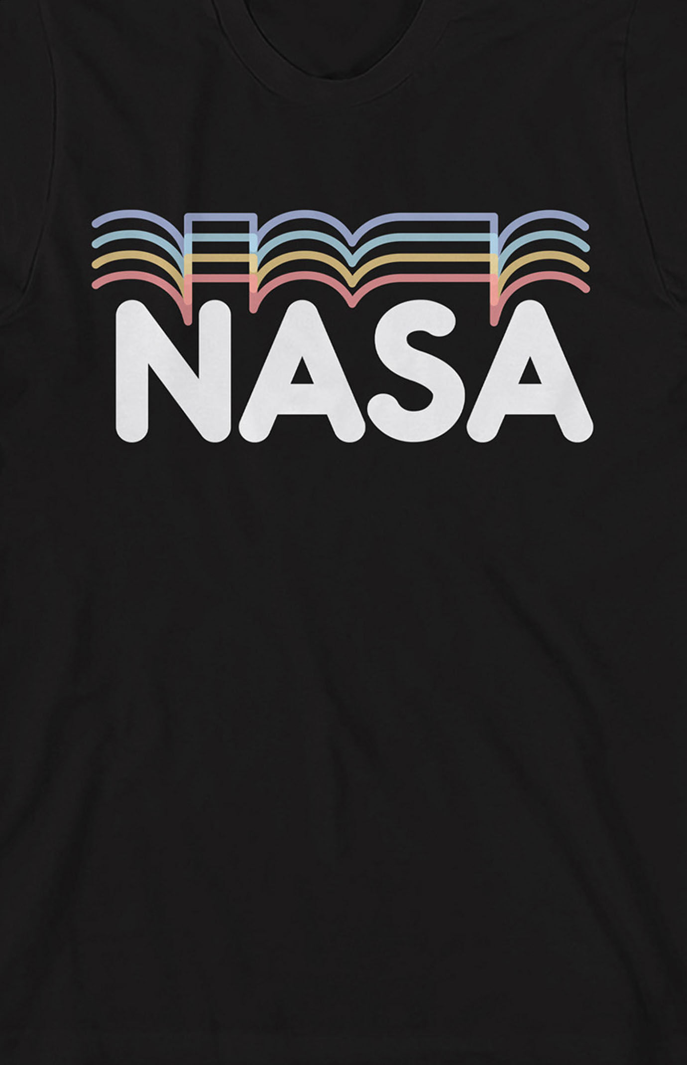 Pacsun Kids Nasa Logo T Shirt in Black Size XL