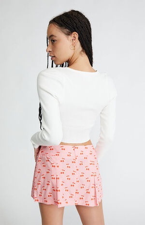Cherry Hipster Mini Skirt image number 4