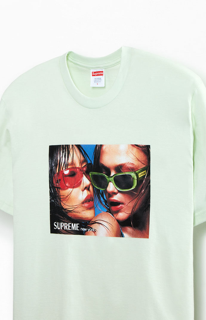 Supreme Pale Green Eyewear T-Shirt | PacSun