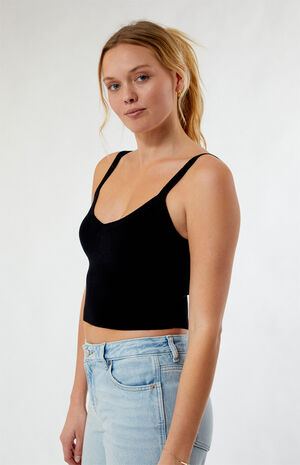 Astrid Striped Sweater Tank Top image number 3