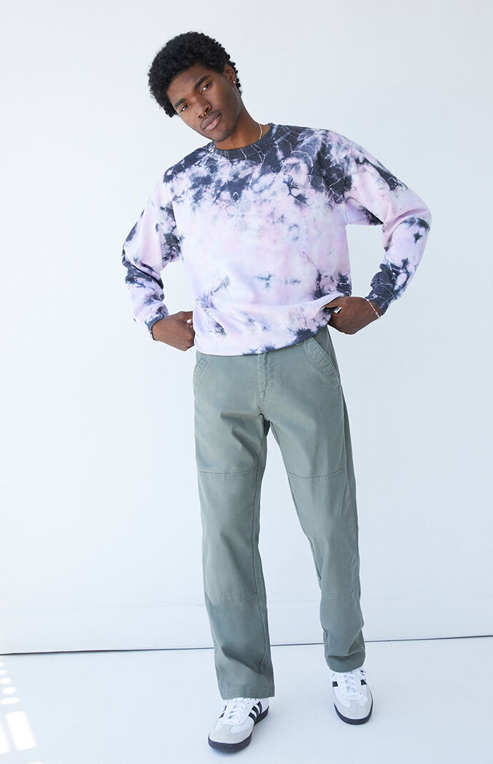 Crystal Wash Crew Neck Sweatshirt