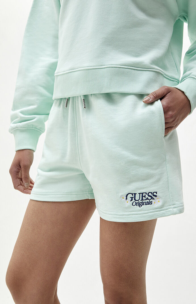 Guess sweat shorts best sale