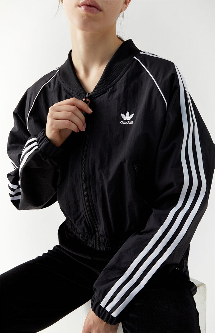 adidas crop top jacket