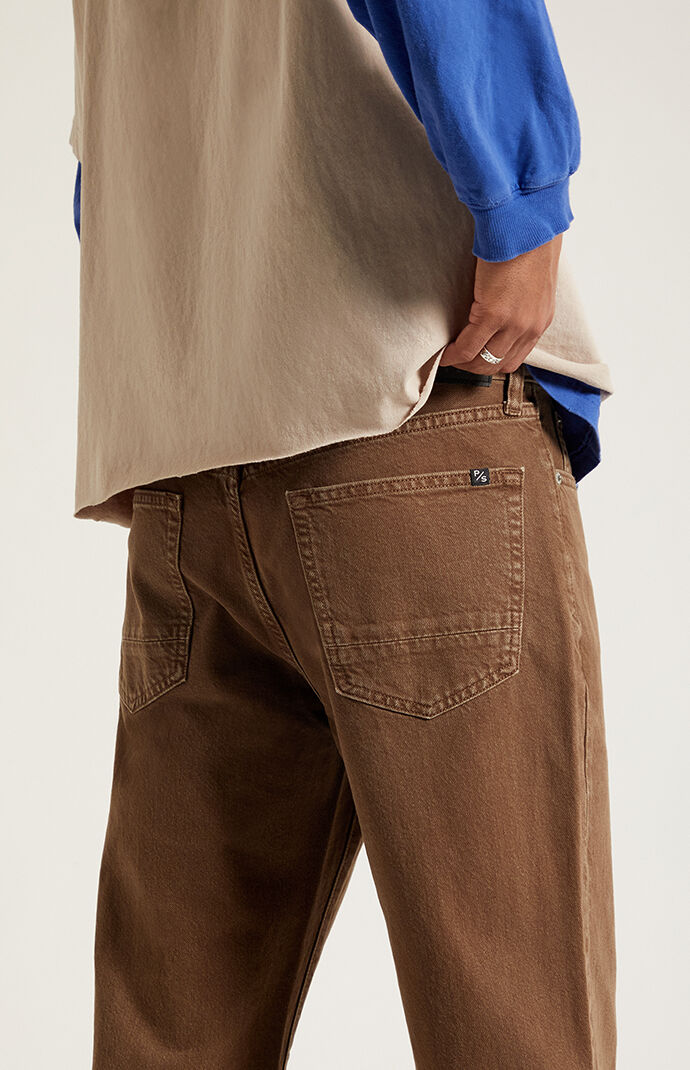 Pacsun Cade Straight Jeans Brown
