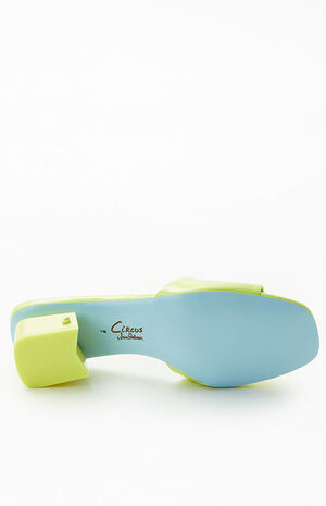 Women's Green Nova Slide Sandals image number 4