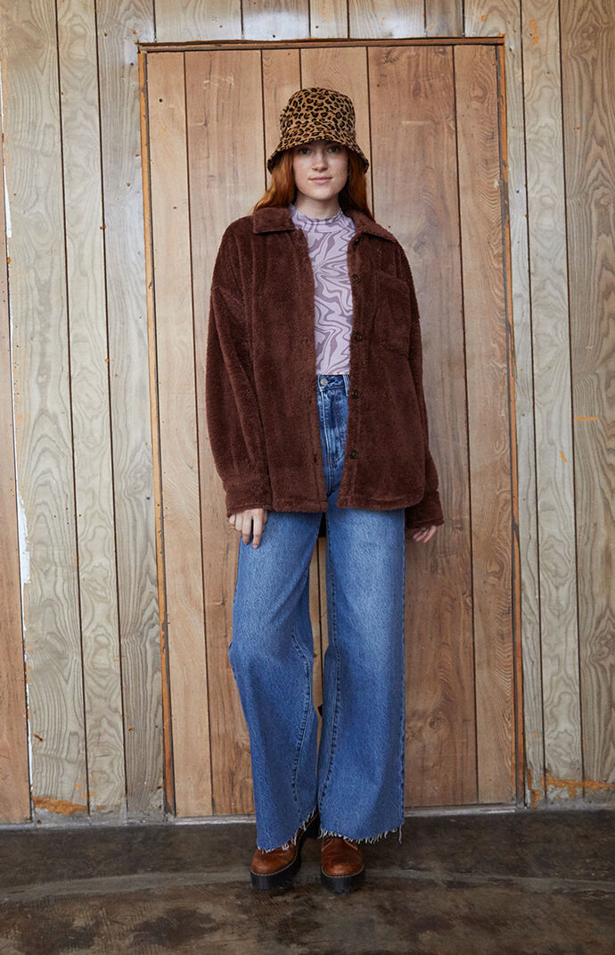 Pacsun homecoming button down jacket clearance