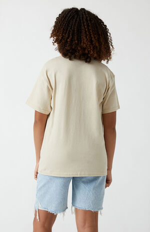 Light Blue Frayed Long Denim Shorts image number 4