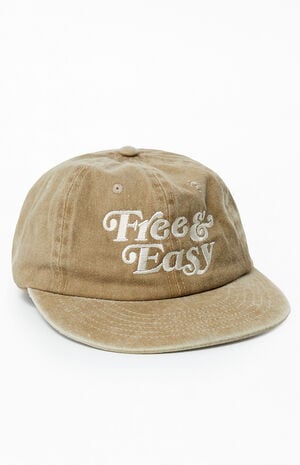 Logo Washed Khaki Hat image number 1