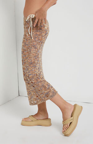 Ruins Knit Midi Skirt image number 3