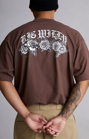 By Willy Chavarria Brown Chevy T-Shirt image number 1