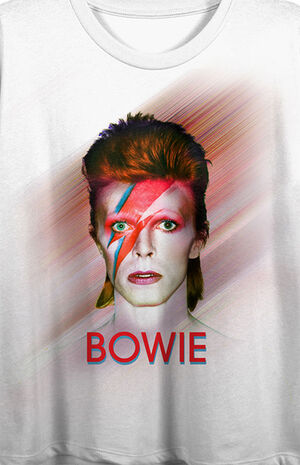 David Bowie Cropped T-Shirt image number 2