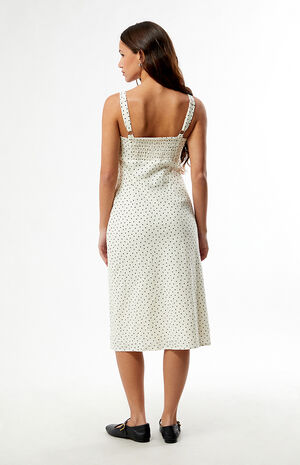 Polka Dot Midi Dress image number 4