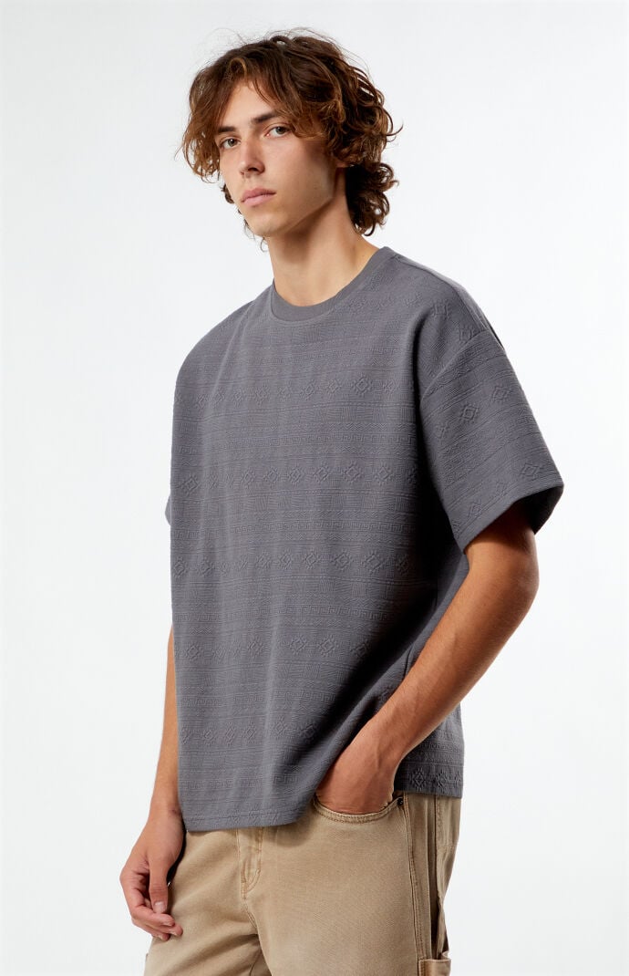 Pacsun Oversized Jacquard Knit T-Shirt | PacSun