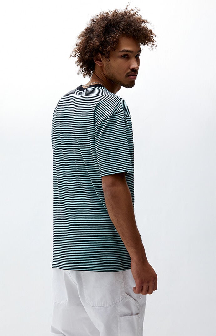 PS Basics Theo Yarn Dyed Stripe T-Shirt | PacSun