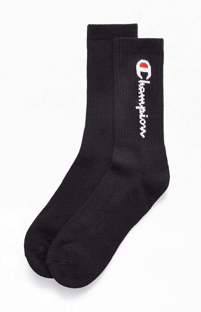 Vertical Logo Crew Socks