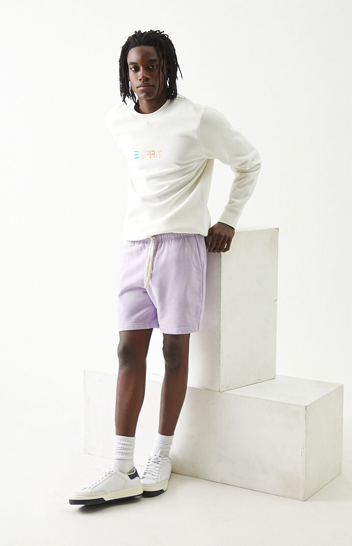 Orchid Vintage Wash Sweat Shorts