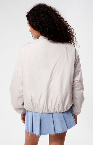 Oversized Bomber Jacket image number 3