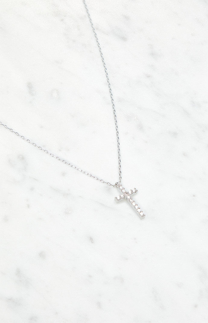 John Galt Cross Necklace PacSun