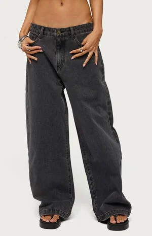 Nichol Low Rise Baggy Jeans image number 1
