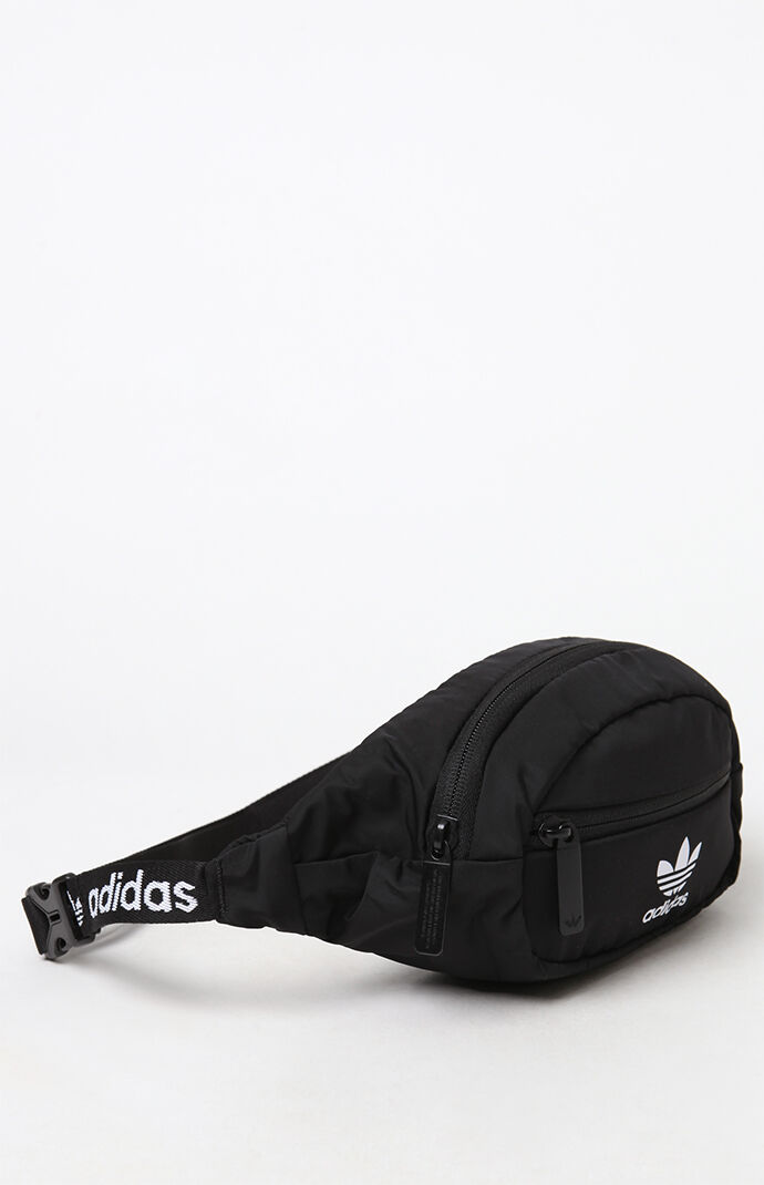 adidas National Black Waist Pack | PacSun