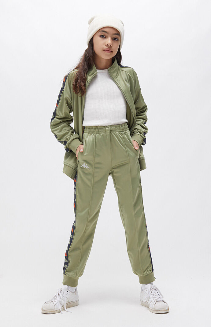 Kappa olive discount track pants