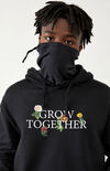 Grow Together Built-In Face Mask Hoodie Grow Together Built-In Face Mask Hoodie image number null