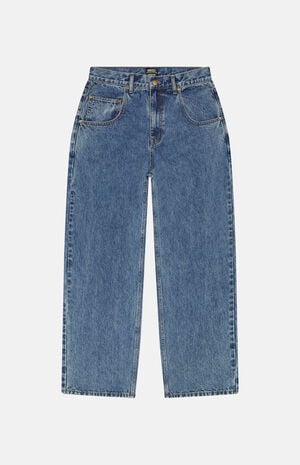 Jay Medium Blue Wide Leg Jeans image number 1