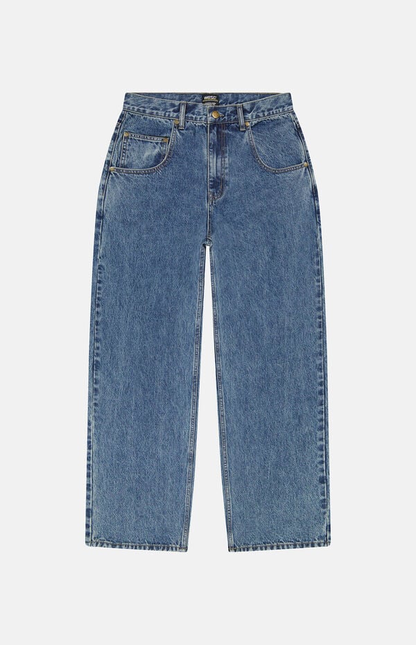 WeSC America Inc Jay Medium Blue Wide Leg Jeans