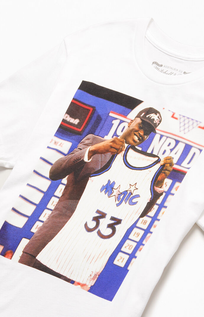 Mitchell Amp Ness Draft Day Shaquille O Neal T Shirt
