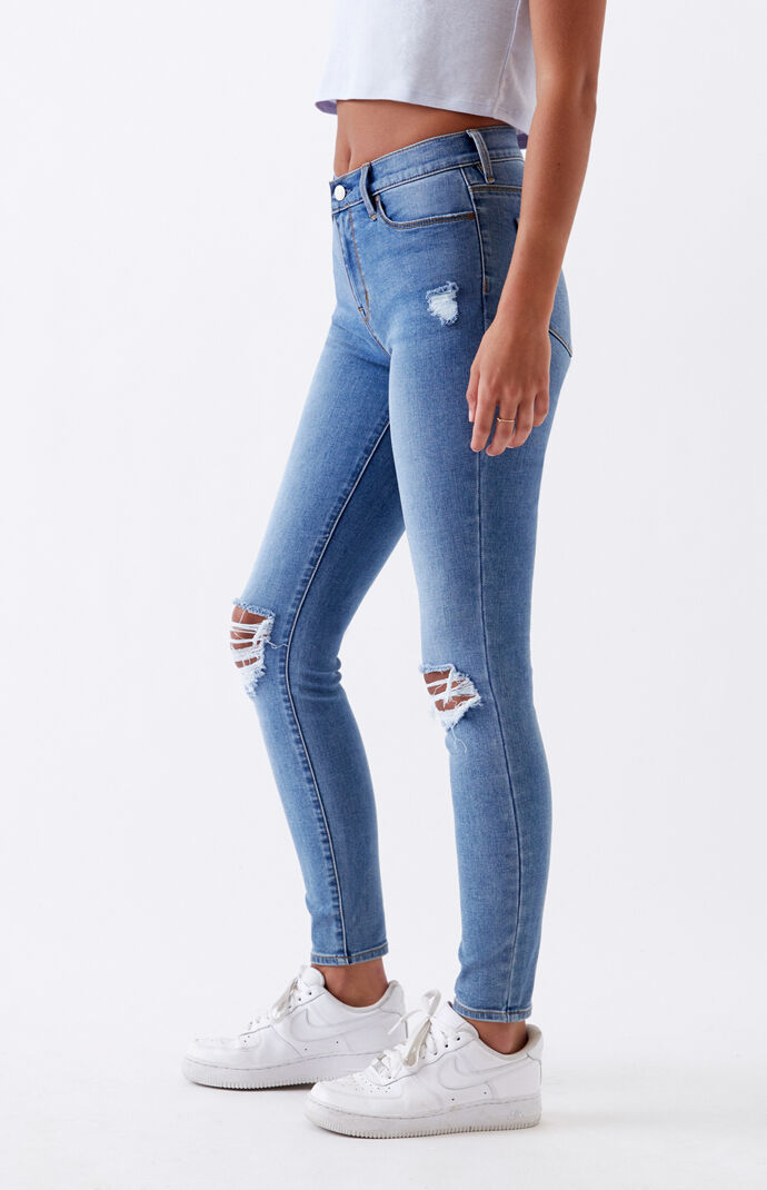 Daily Blue High Waisted Jeggings