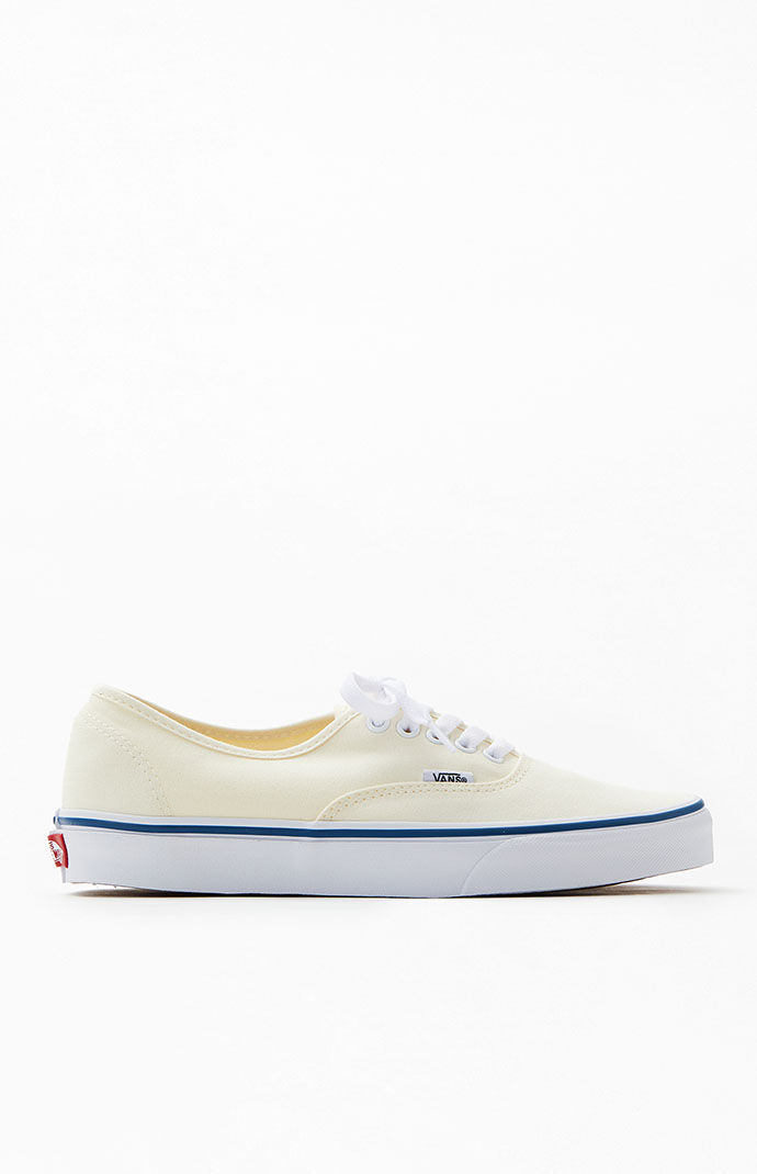 vans authentic white shoes