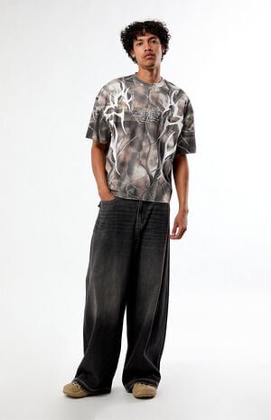 Ascend Camo Cropped Boxy T-Shirt image number 4